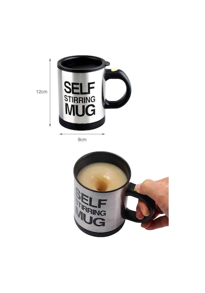 Karıştırıcı Özellikli Mikser Kupa Bardak Kompakt Taşınabilir Mug 11