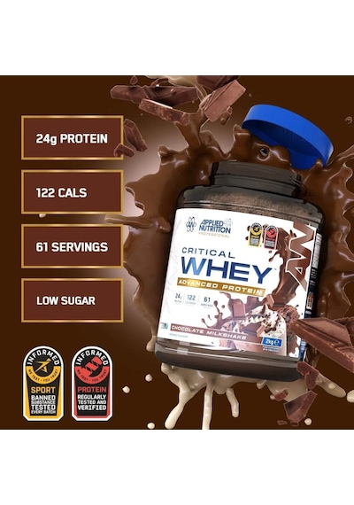 Critical Whey Protein 2kg Çikolata Aromalı Çikolata