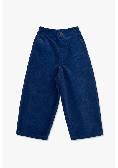 Poala Kids Lacivert Kadıfe Pantolon