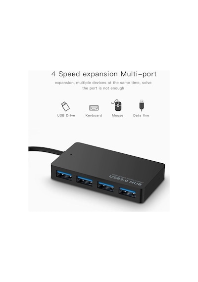 4580 4 Port Usb 3.0 Çoğaltıcı Çoklayıcı Hub Çoklama Çoklu Cihaz