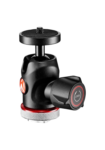 Manfrotto Mh492Lcd-Bh Micro Ball Head With Cold Shoe