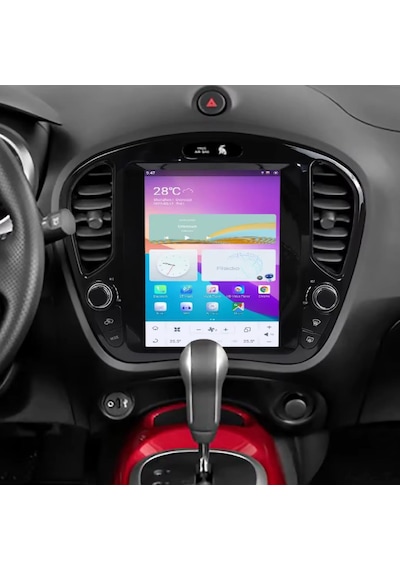 Nissan Juke 2k Görüntü Kaliteli Tesla 9.7 Inch Multimedya Sistemi 4+64 Clarion 2011-2019 9"