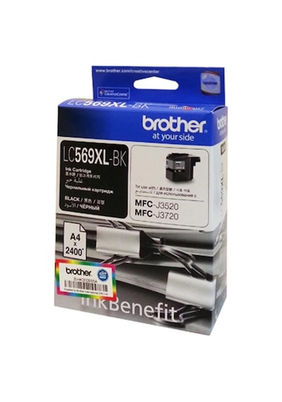 Brother Lc569xlbk Black Siyah 2.400 Sayfa Kartuş Mfc-j3520-j3720 Kdo