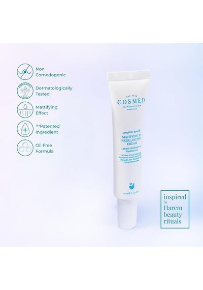 Cosmed Yağlı Ve Karma Ciltler İçin Matlaştırıcı Krem 40 Ml