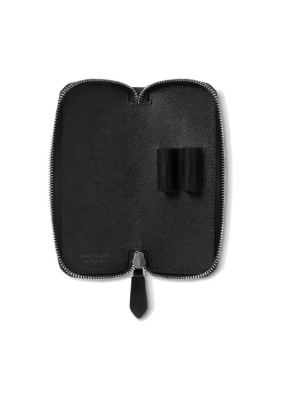 Montblanc Sartorial Fermuarlı 2li Kalemlik 198363 Siyah