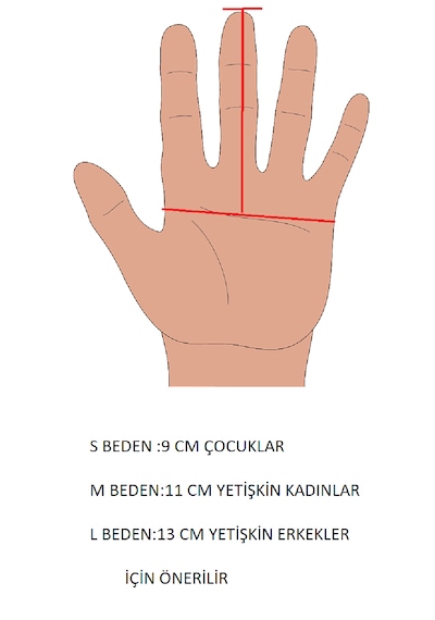 El Parmak Ateli Tek Parmak Veya Sıralı Çift Parmak 1 Adet Siyah