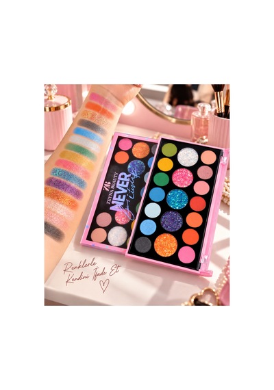 Göz Far Palet İ& Glitter Far 19'lu Makyaj Paleti - 626167969