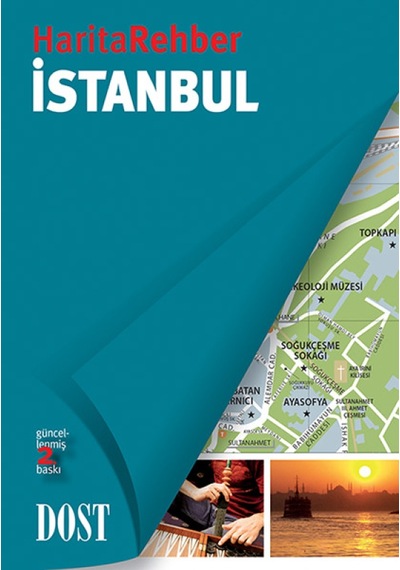 İstanbul Harita - Rehber - Julie Subtil - Dost Kitabevi
