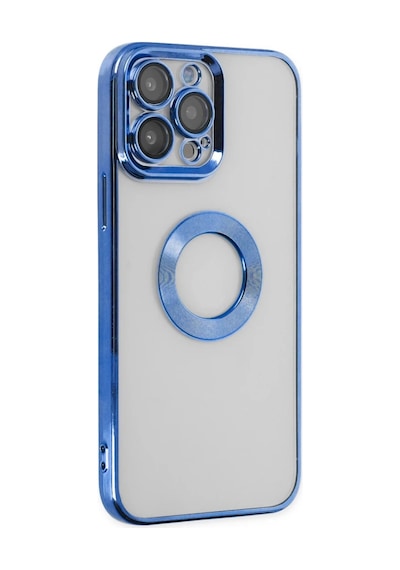 Apple İphone 14 Pro Max Kılıf Slot Silikon - Mavi 0.2M-Çok Renkli