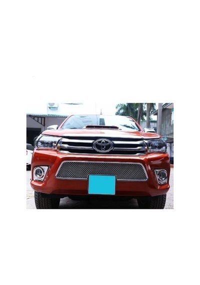 Toyota Hilux Uyumlu Sis Lambası Kapağı Abs (Plastik) Krom 2016 Sonrası