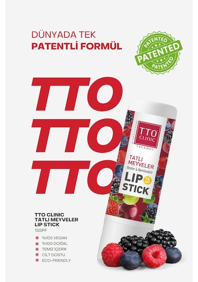 Tto Clinic Tatlı Meyveler Lip Stick SPF15