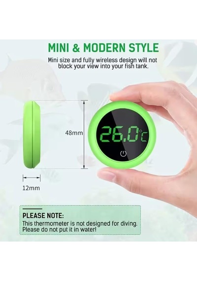 Ayrex Lcd Dijital Akvaryum Termometre