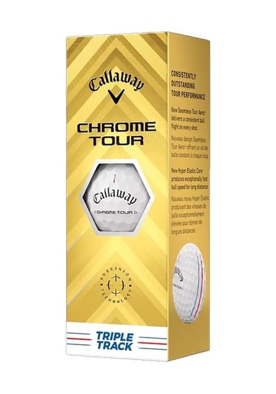 Callaway Bl Chrome Tour 24 Triple Track Golf Topu - 3lü Karışık