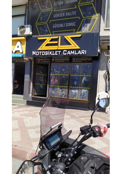 2021- 24 Honda NC 750X Uzun Ön Cam Açık Füme 56cm 4mm Zeus NC750