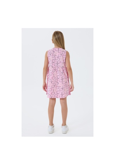 Rolypoly Kız Çocuk Pembe Elbise Rp3229-c-v4