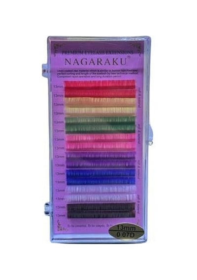 Nagaraku Renkli Kirpik 13mm 0.07d 7727