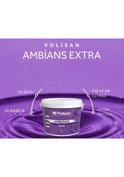 Polisan Ambians Yüksek Kapatıcı Maksimum Silinebilir 2.5 L - 3.5 KG Polisan Ambians Yüksek Kapatıcı Maksimum Silinebilir 2.5 L - 3.5 KG