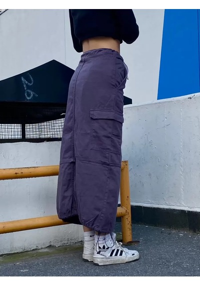 Paradise Kargo Cep Maxi Etek Çok Renkli