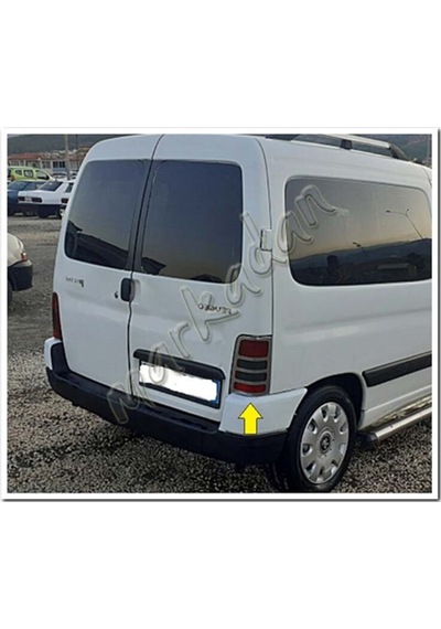 Db Chrome Peugeot Partner Stop Çerçeve Nikelajı 1996-2008 2  Parça