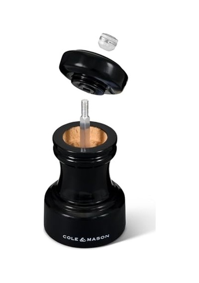 Ayrex Cole & Mason Hoxton Parlak Siyah Tuz Değirmeni 104mm Diğer