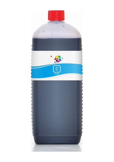 QC Ricoh SG3110SFNw Uyumlu Süblimasyon Mürekkep 1000ml C DS Cyan Mavi