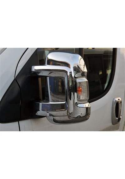 Woc Chrome Peugeot Boxer Krom Ayna Kapağı 2006 Sonrası 2 Parça Ab