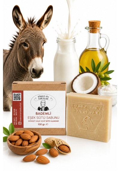Bademli Eşek Sütü Sabunu 100 Gr