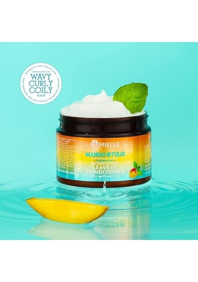Mango &amp Tulsi Besleyici Durulanmayan Saç Kremi 340gr Unisex