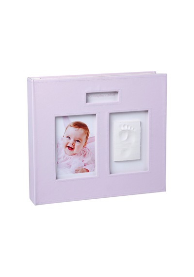 Baby Memory Prints Bmp072 Deri Hatıra Albümü (Pembe) Pembe