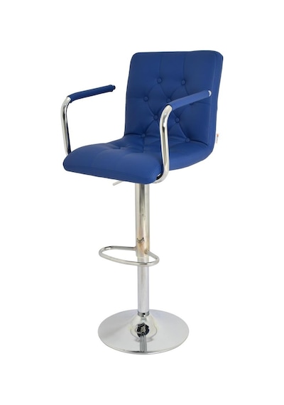 Bürocci Helen Bar Sandalyesi-Lacivert-9519Q0103 Çok Renkli