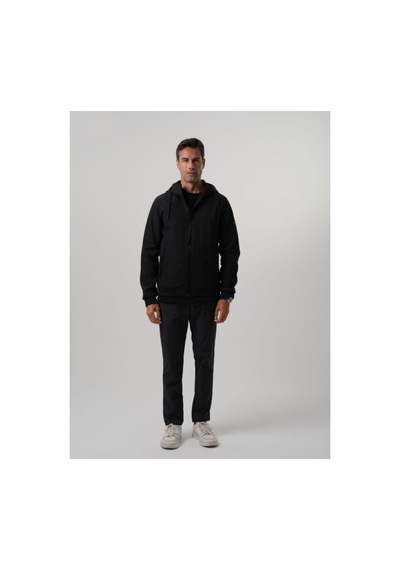 Pique Kapüşonlu Softshell Erkek Mint/yeşil Mont Silva Siyah