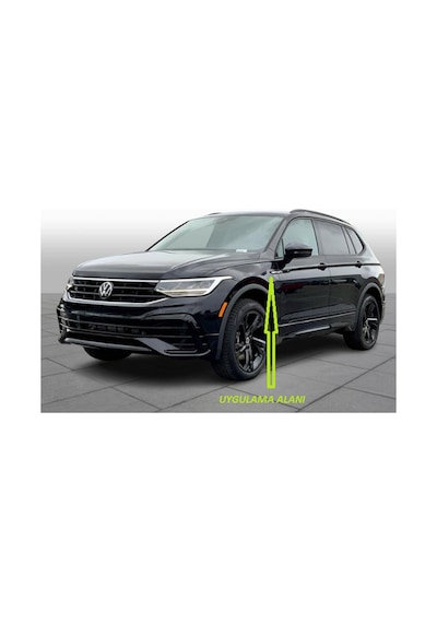 Volkswagen R Line Çamurluk Yanı Damla Desen Logo Arma Seti