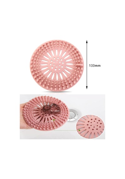 Süzgeçli Silikon Lavabo Ve Küvet Tıkacı Yuvarlak Lavabo Tıkacı Süzgeç Banyo Tıpa Banyo Süzgeç Siliko Diğer