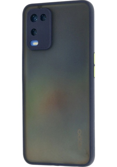 Cosmotex Newface Oppo A54 4g Kılıf Montreal Silikon Kapak - Lacivert