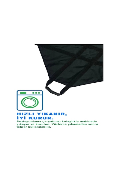 Benlife Hasta Çevirme Aparatı Ergonomik Kayışlı - 75x100cm