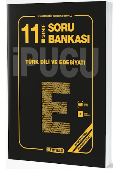 11.Sınıf Türk Dili Ve Edebiyatı İpucu Soru Bankası -  Hız Yayınları