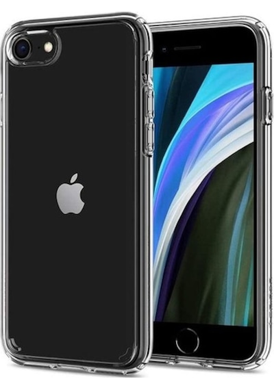 Apple Uyumlu iPhone 8 Plus / 7 Plus Kilif Seffaf Silikon Hibrit Case 423501904