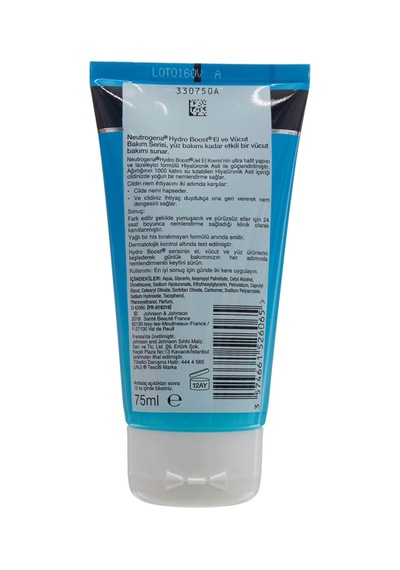 Norveç Formülü Hydro Boost Jel El Kremi 75 Ml 2li Paket