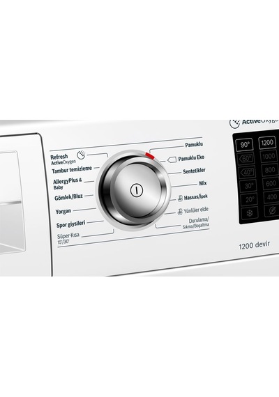 Bosch WAT24780TR A+++ 1200 Devir 9 KG Çamaşır Makinesi