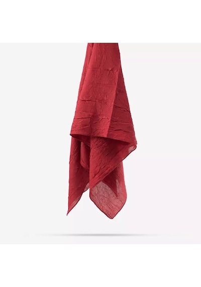 Bambu Eşarp 93x95 Cm. Bordo Bordo