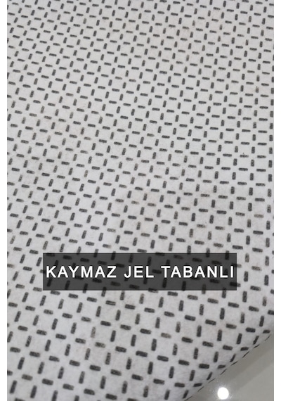 Kaymaz Taban Oval Puffy Peluş Ultra Yumuşak 80x120 Cm Şık Tasarım, Suya Dayanıklı Banyo Paspası Siyah