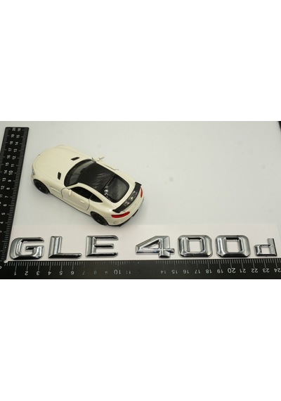 GLE400d Bagaj Krom Metal 3M 3D Yazı Logo