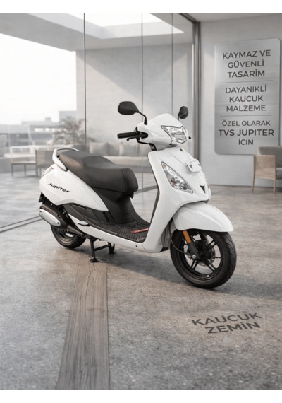 Beylini Tvs Jupiter Uyumlu Kauçuk Paspas Kaymaz Taban Su Geçirmez Kolay Temizleme Yeni Nesil Tüm Modeller