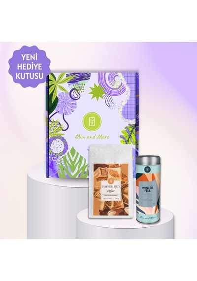 Cozy Hediye Kutusu Winter Fell Tea, Toffee Nut Coffee Huzur S