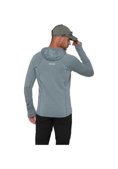 Mammut Mammut Taiss Ml Hooded Men Erkek Gri Fleece 4487 Antrasit