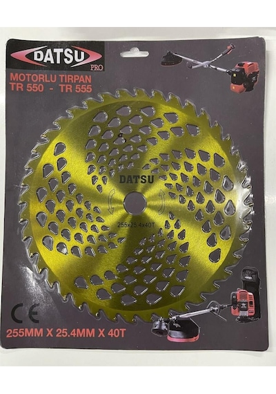 Datsu Elmaslı Tırpan Testeresi 255 Mm 40 Diş-30399