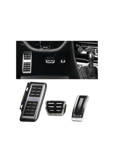 Volkswagen Golf 7 Otomatik Pedal Seti Vidasız A+ Kalite