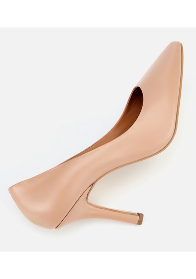 Hotiç Kadın Deri Bej Yüksek Topuklu Stiletto 01ayh312530a330 01ayh312530a330 Bej