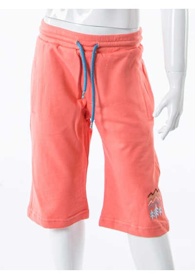Xo Kids Erkek Çocuk Yazlık 2li Alt Üst Takım Tişort + Şort 8-14 Yaş 4222 Coral
