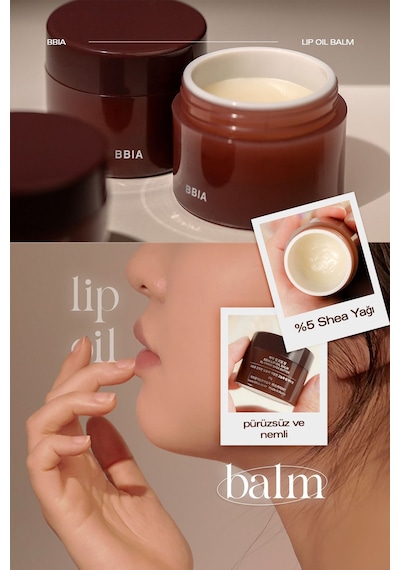 Bbia Shea Yağı İçeren Nemlendirici Dudak Yağı Balmı BBIA Lip Oil Balm